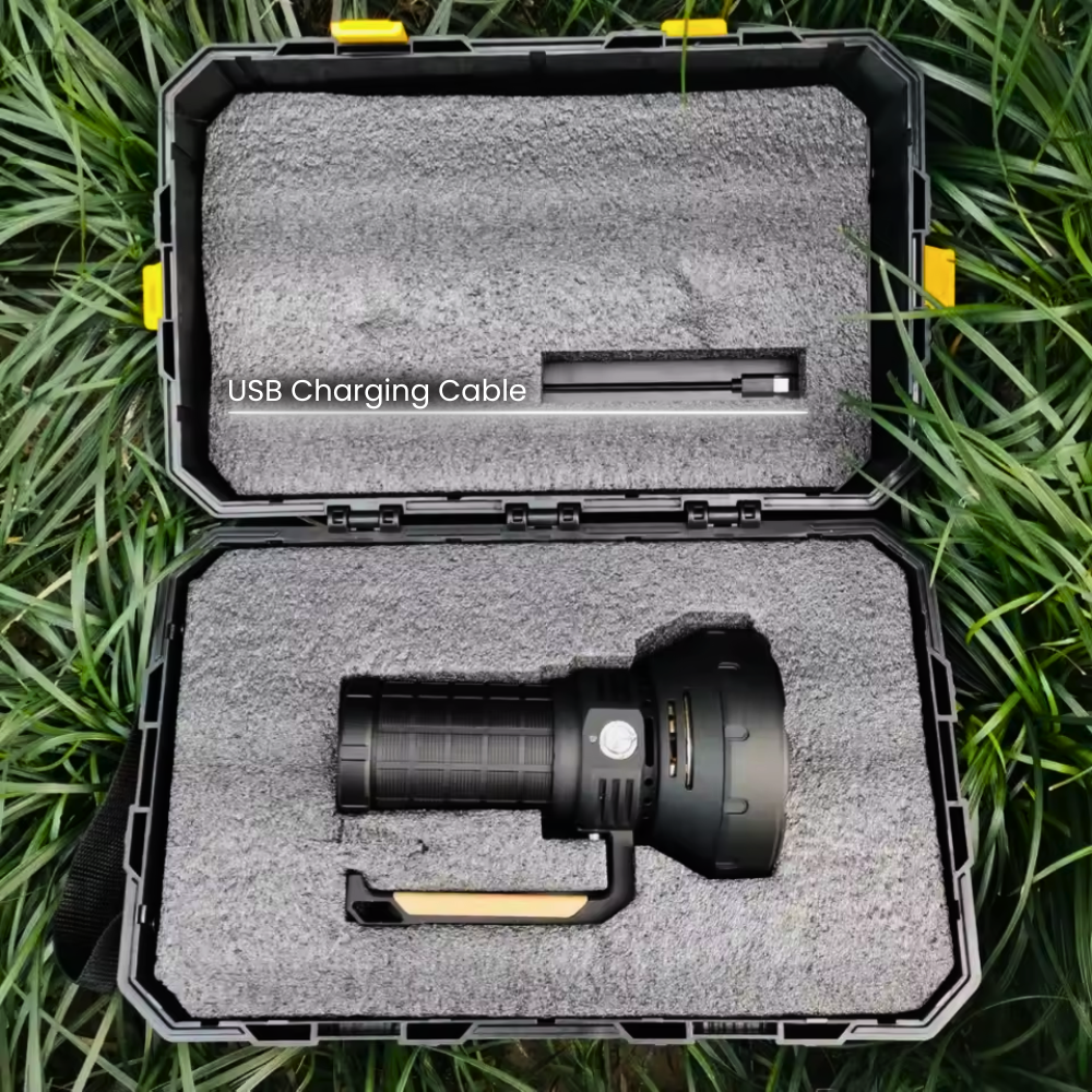EMIONO TI36 - 200,000 LUMENS FLASHLIGHT
